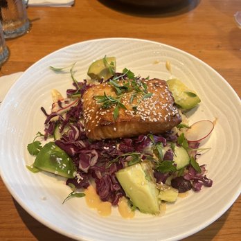 Earls Kitchen + Bar - Salmon Zen Bowl - New American Near Me - Miami, Florida Earls Kitchen + Bar - Salmon Zen Bowl - New American Near Me - Miami, Florida