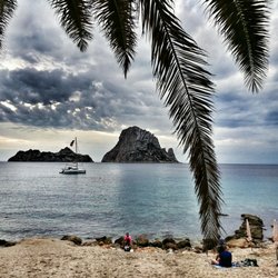 Restaurante Cala d' Hort - Aussicht auf die Es Vedra