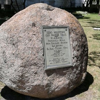 River City Run - Zero mile marker,  In front of court house - Tours Near Me - San Antonio, Texas