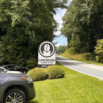 Openroad Coffee & Tea - Open road coffee sign - Cafes Near Me - Columbus, North Carolina
