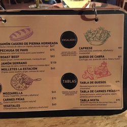 La Estacion Del Queso - Menu