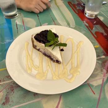 Geoffrey's Malibu - Maple blueberry cheesecake - Seafood Near Me - Malibu, California Geoffrey's Malibu - Maple blueberry cheesecake - Seafood Near Me - Malibu, California