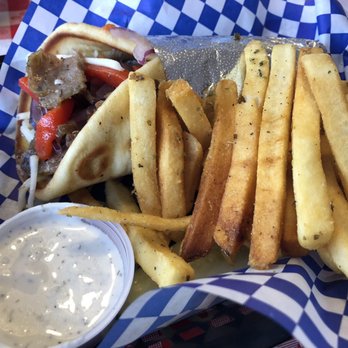 Bada Bing Grill - Philly Gyro Sandwich was delicious with the right seasonings. Highly recommend - Italian Near Me - Arvada, Colorado