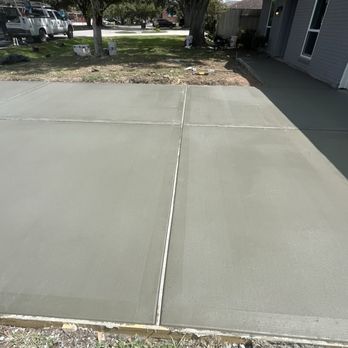 Sergio's Concrete Work - Driveway just poured - Masonry/Concrete Near Me