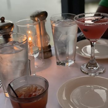 Marina Cafe - Old fashioned and a berry martini - Seafood Near Me - Destin, Florida