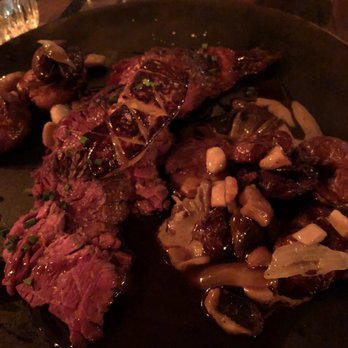 Bouche - Hangar steak with fois gras - French Near Me - San Francisco, California Bouche - Hangar steak with fois gras - French Near Me - San Francisco, California