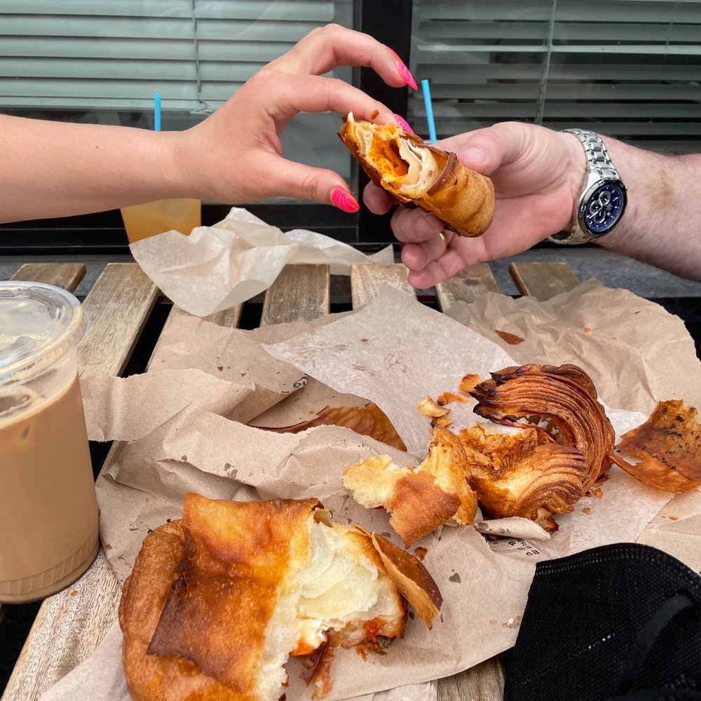 Third Cliff Bakery - Three croissants and drinks. Amaaazing baked goods!!! - Cafes Near Me - Boston, Massachusetts Third Cliff Bakery - Three croissants and drinks. Amaaazing baked goods!!! - Cafes Near Me - Boston, Massachusetts