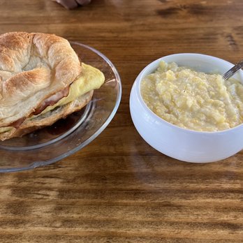 Bodega Ultima - Grits and Jamon Croissant - Coffee & Tea Near Me - Augusta, Georgia