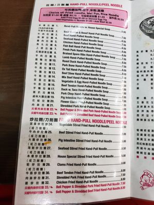 Menu photo 8 Red Mountain Noodle House Flushing, NY