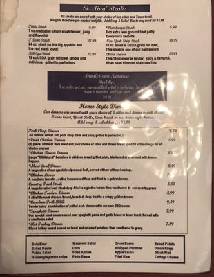 Menu photo 2 Brintle's Homestyle Restaurant Mount Airy, NC Menu photo 2 Brintle's Homestyle Restaurant Mount Airy, NC