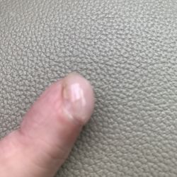 Cathy Nails - Example of nail product chipping & cracked after 7 days