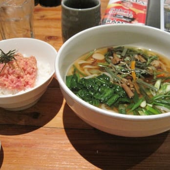 Fukada - Udon & Spicy Tuna Bowl Combo - Japanese Near Me - Irvine, California