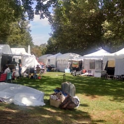 Roswell Arts in the Park - Tent City!