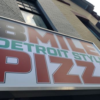 8Mile Detroit Style Pizza - Pizza Near Me - Toronto, Ontario