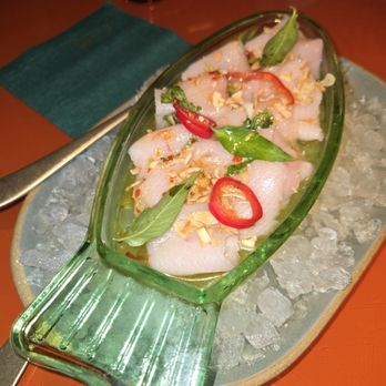 Crying Tiger - Hamachi crudo - Thai Near Me - Chicago, Illinois