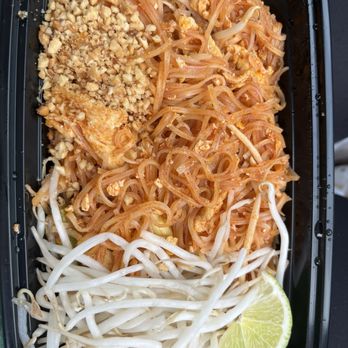 Charm Thai Bistro - Chicken Pad Thai - Thai Near Me - Mechanicsville, Virginia