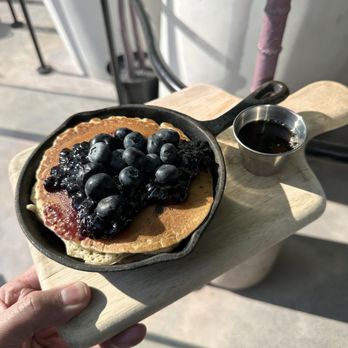 Bluestone Lane West End Café - Blueberry Pancakes - Coffee & Tea Near Me - Washington, DC, District of Columbia