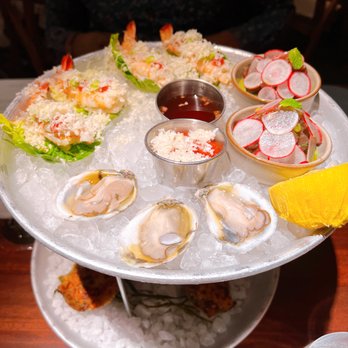 Bludorn - Mini seafood tower - New American Near Me - Houston, Texas Bludorn - Mini seafood tower - New American Near Me - Houston, Texas