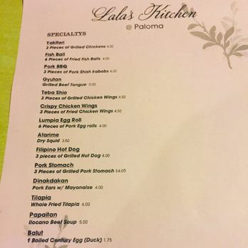 Paloma's Philippine Cuisine - the menu - Filipino Near Me - Houston, Texas Paloma's Philippine Cuisine - the menu - Filipino Near Me - Houston, Texas