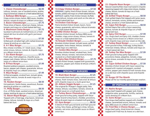 Menu photo 8 30 Burgers East Brunswick, NJ