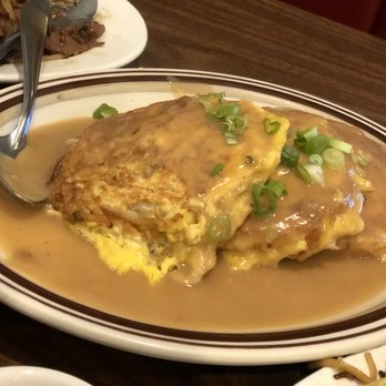 New China Restaurant - Vegetable Egg Foo Young best I've had!!! - Chinese Near Me - Whittier, California