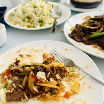 Loving Hut - Vegan pineapple fried rice, Mongolian beef, cashew mixed vegetables and clay pot. Oh and vegan cheesecake so delicious. - Vegan Near Me - Elk Grove, California Loving Hut - Vegan pineapple fried rice, Mongolian beef, cashew mixed vegetables and clay pot. Oh and vegan cheesecake so delicious. - Vegan Near Me - Elk Grove, California