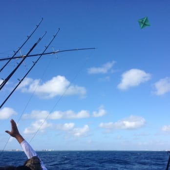 Blue Waters ll - Kite fishing gets the lines out there - Boat Charters Near Me - Miami, Florida