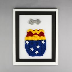 Abbot Art - Shadow box picture frame for baby items