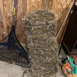 Dickman's Farm Service - Huge Bale of straw for a great price!