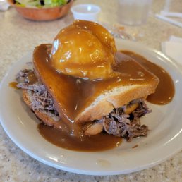 Hot Beef Sandwich