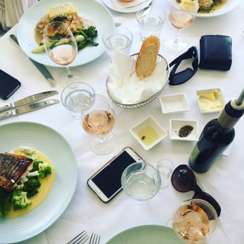 Bistro Molines - Table of food at bistro Molines - hunter valley - French Near Me - Mount View, NSW
