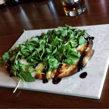 The Barrel Thief - Apples, balsamic, arugula pizza - yum. - Lounges Near Me - Seattle, Washington