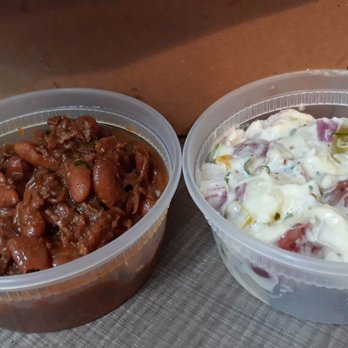 Salt + Smoke - Brisket Chilli and Potato Salad - Barbeque Near Me - Saint Charles, Missouri Salt + Smoke - Brisket Chilli and Potato Salad - Barbeque Near Me - Saint Charles, Missouri