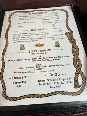 Menu photo 2 El Vaquero Houston, TX