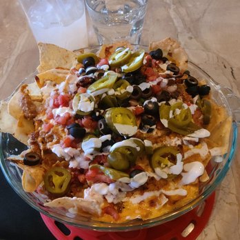 MEX - Chicken Nachoes with no lettuce - Mexican Near Me - Bloomfield Hills, Michigan