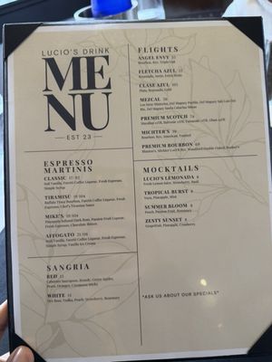 Menu photo 4 Lucio's Closter, NJ