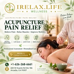 iRelax.Life Wellness Center - Acupuncture is part of the ancient practice of Traditional Chinese medicine (TCM). TCM is a system of healthcare that has evo...