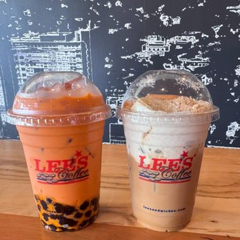 Lee's Sandwiches - Thai Tea & Banana Pudding Iced Coffee - Sandwiches Near Me - San Jose, California Lee's Sandwiches - Thai Tea & Banana Pudding Iced Coffee - Sandwiches Near Me - San Jose, California