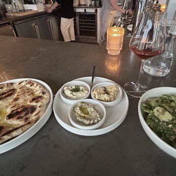Comune - Bread + Spreads // Gem Lettuce Salad - Vegetarian Near Me - Columbus, Ohio