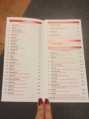 Menu photo 3 La Pizza Solna, AB
