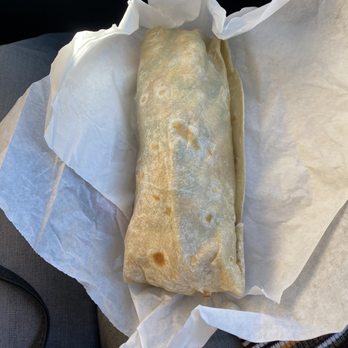 Mi Rico Burrito - a burrito wrapped in paper - Mexican Near Me - Midvale, Utah