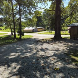 KOA Campground - This was the campground one morning, sites were crammed together like most KOA'S