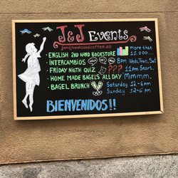 J&J Books and Coffee - Weekly events