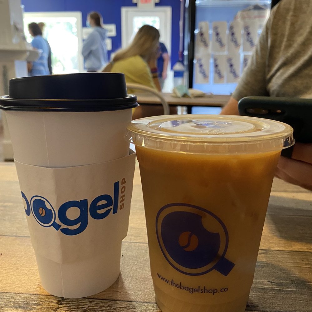 a cup of coffee and a drink a cup of coffee and a drink