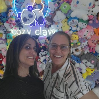 Cozy Claw - Two adult woman simply having fun like kids! - Arcades Near Me - Gilbert, Arizona
