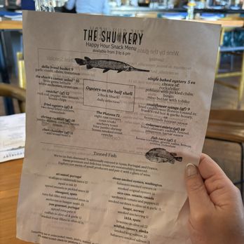 The Shuckery - Happy Hour menu - Seafood Near Me - Petaluma, California The Shuckery - Happy Hour menu - Seafood Near Me - Petaluma, California