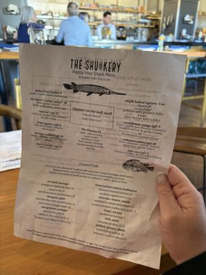 Menu photo 1 The Shuckery Petaluma, CA Menu photo 1 The Shuckery Petaluma, CA