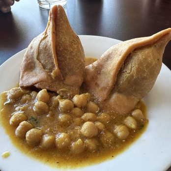 Anarkali Concord - Samosa chat. Forgot to mention it in my review. It's soooo good! - Pakistani Near Me - Concord, California