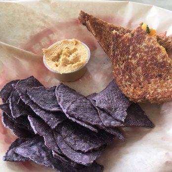Organically Local - Grilled cheese, hummus, and chips - Organic Stores Near Me - Sebring, Florida