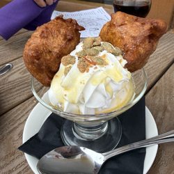 Ocotillo Cafe - The mesquite donuts with ice cream! You must get this!!!